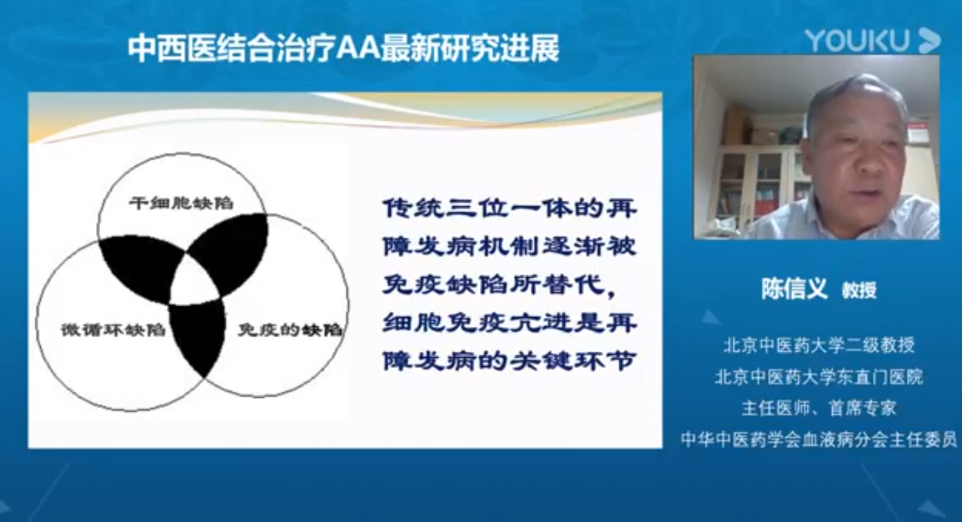 陈信义 再障中西医结合治疗经验分享